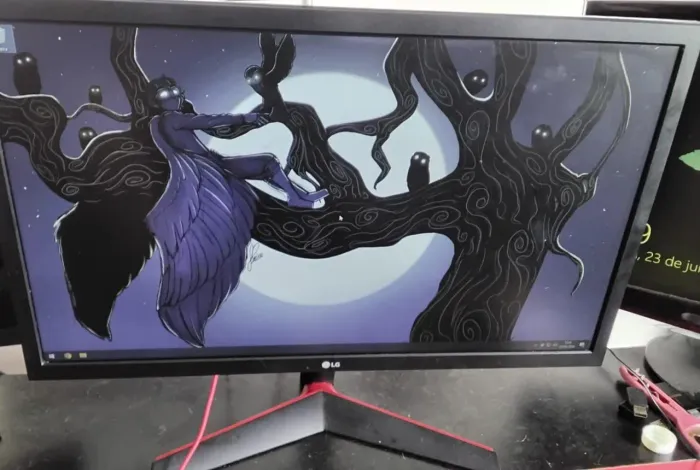 Monitor LG - 144hz Freesync e 1ms Motion blur reduction