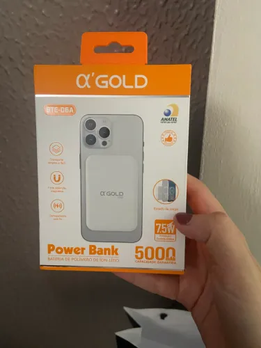 Carregador portátil por indução A GOLD