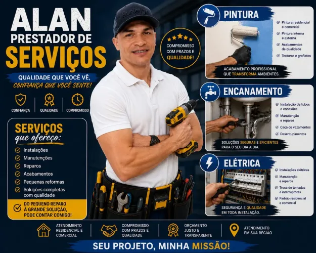 Marido de aluguel,faz tudo