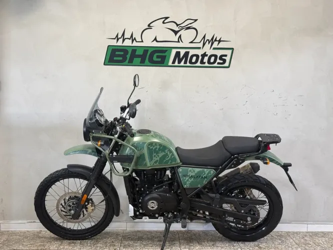 ROYAL ENFIELD HIMALAYAN 411 21/22 VERDE R$18.900,00