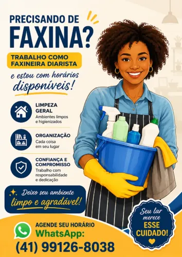 Diarista Faxineira