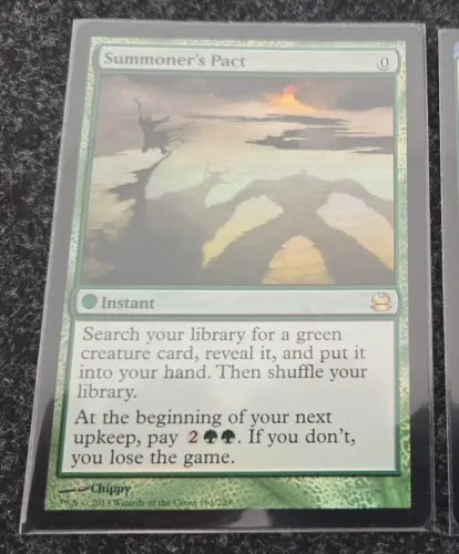 Carta Summoner's pact Modern masters SP FOIL EN