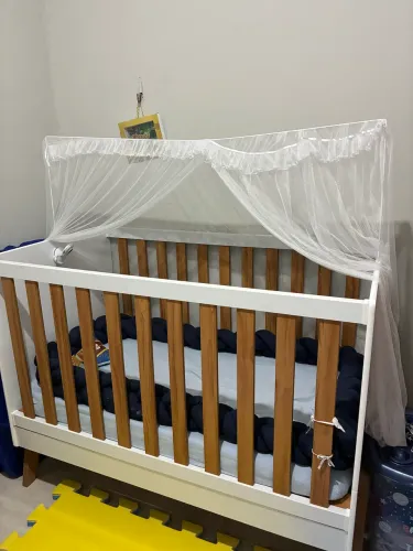 Berço e Guarda Roupa Gutti Retrô Baby