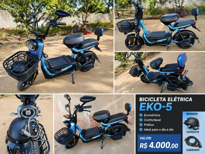 Bicicleta Elétrica Eko Duos 5 a venda