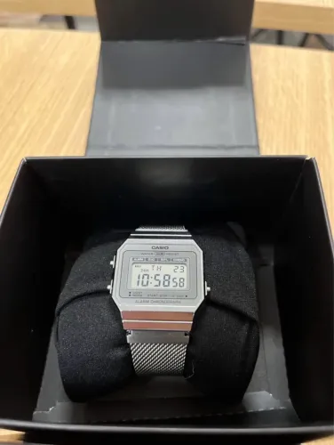 Relógio vintage Casio unissex