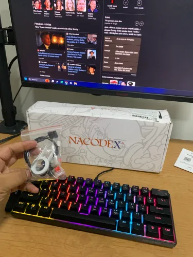 Teclado mecânico ajazz NK61
