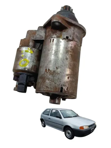 Motor Arranque Partida Vw Gol G2 Bola 1.0 At 2004