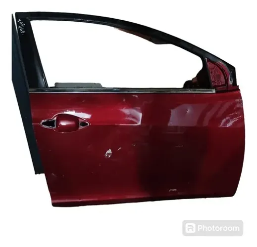 Porta Dianteira Direita Jac T40 2019 Dianteira Direito Vermelho