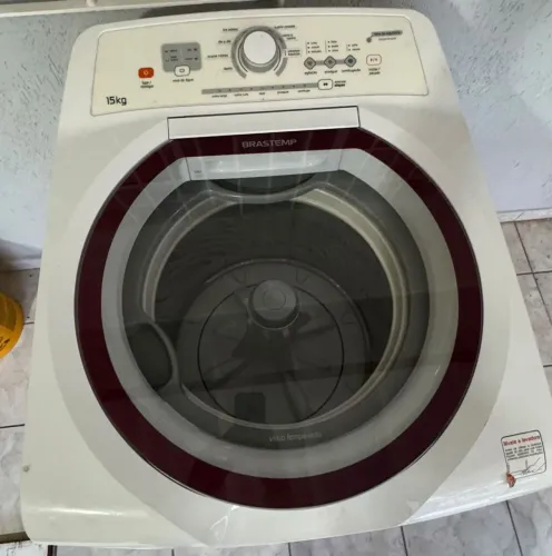 Máquina de Lavar Brastemp 15kg (Modelo BWS15ABANA) - R$ 600,00