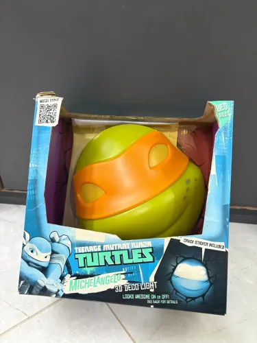 Luminária tartarugas Ninjas mihelangelo