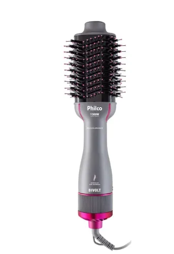 Escova Secadora Philco Advance 4 em 1 1300W Bivolt PES25SR - Bivolt