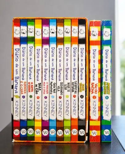 Livro Diário de um Banana Box com 12 Volumes