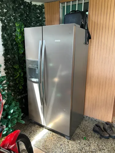 Geladeira Electrolux Side by Side 504L Titanium