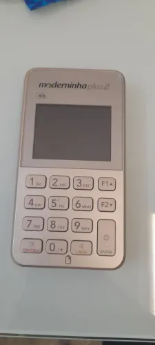 Máquina de cartão Moderninha Plus 2 da Pagseguro / Pagbank