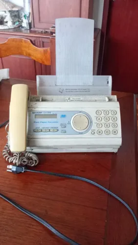 FAX ANTIGO PARA COLECIONADOR 