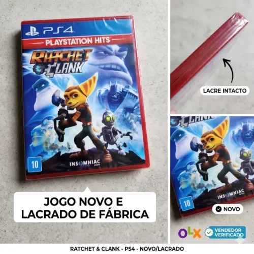 Ratchet & Clank PS4 - Novo e Lacrado de Fábrica (PlayStation Hits)