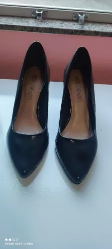 Scarpin preto confortável