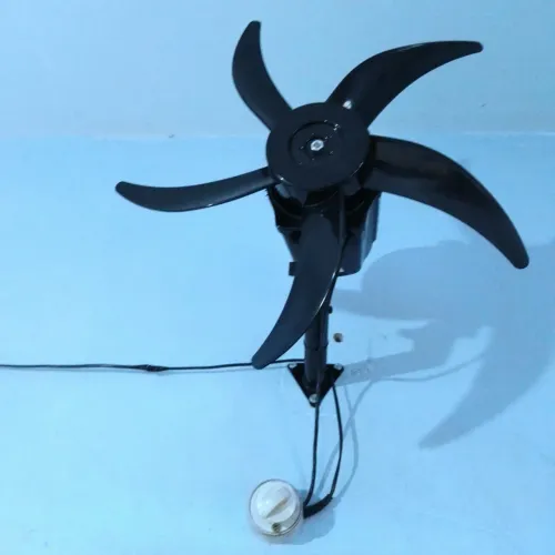 Ventilador tufão de parede 50cm 5 pás  3 velocidades rede 110V Sup forte e seminovo R$220,