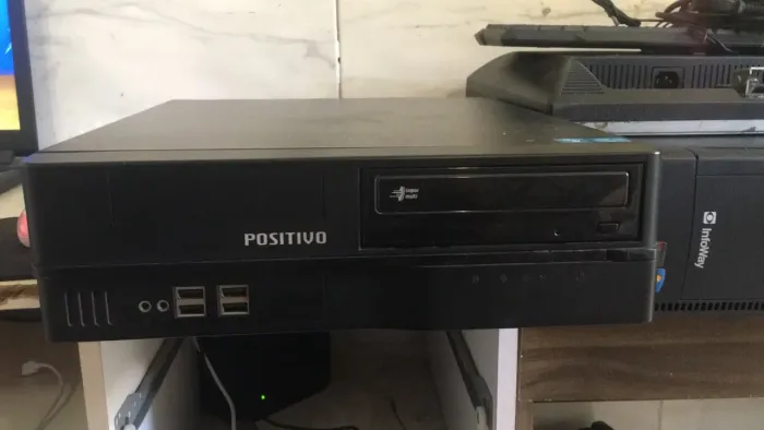 Gabinete slim positivo com fonte 300w