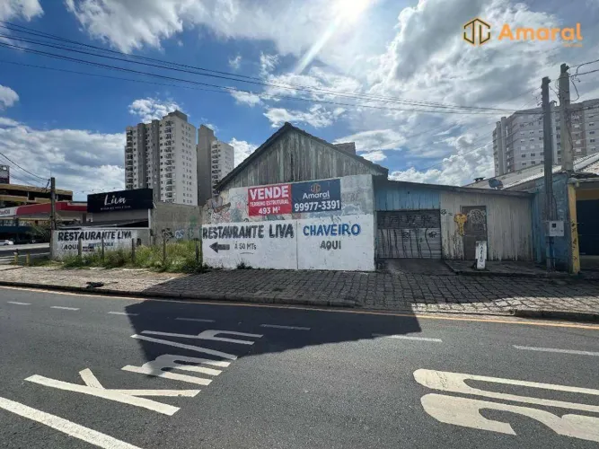 Terreno à venda, 986 m² por R$ 3.800.000,00 - Capão Raso - Curitiba/PR