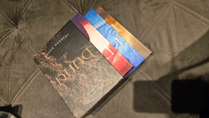 Box Duna - Primeira Trilogia | Frank Herbert | Capa Dura | Excelente Estado