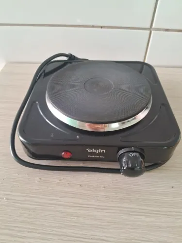 Fogão Elétrico Cooktop Elgin Single Cook 1 Boca (127V)