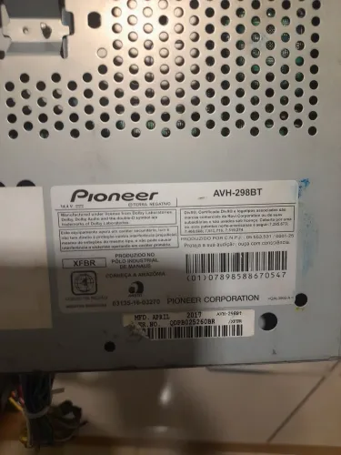 Multimídia pioneer e corneta original jbl