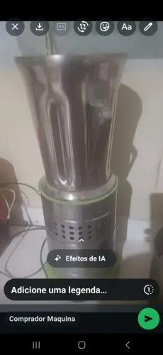Vendo liquidificador industrial em otimo estado