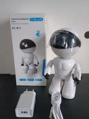 Câmera inteligente Wi-Fi com monitoramento pelo celular / MEGA PROMOÇÃO 