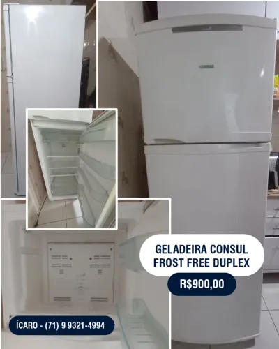 Geladeira Consul FrostFree DUPLEX