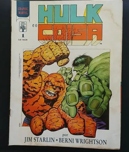 Hulk e o Coisa n1 Graphic Novel