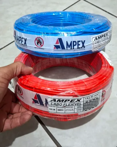 FIO ELÉTRICO CABO FLEXÍVEL 