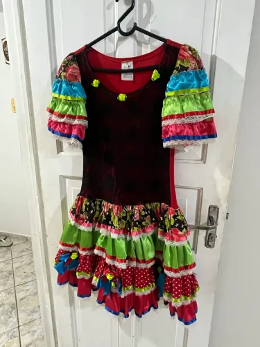 Vestido de quadrilha infantil 16