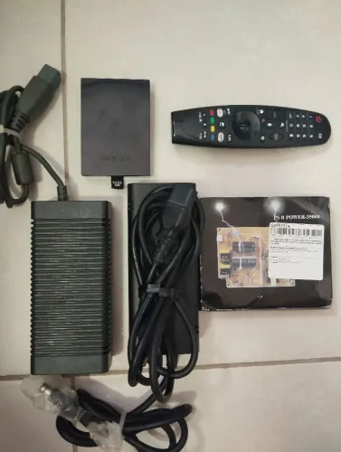 Fontes Xbox 360+ HD 500+ Fonte PS2 Fa+ Controle TV LG.