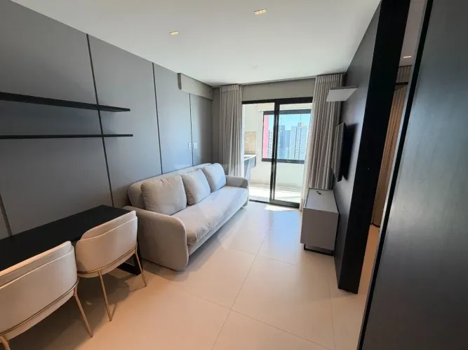 Apartamento com 1 quarto para alugar, 47 m² por R$ 4.780/mês - Parque Campolim - Sorocaba/
