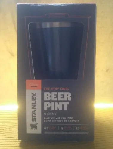 COPO STANLEY ORIGINAL BEER PINT 473ML - NOVO NA CAIXA