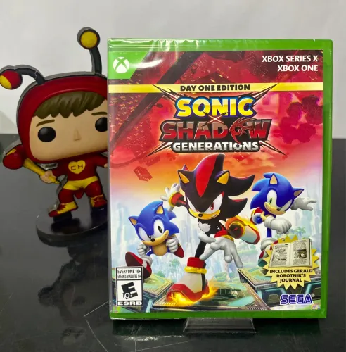 Sonic Shadow Generations - Novo Lacrado - xbox one / Series x