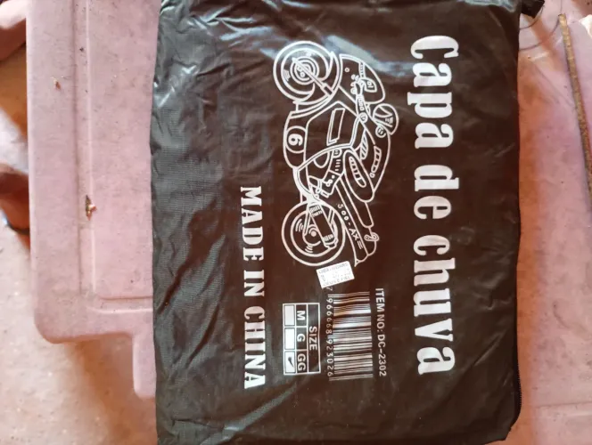 Capa de chuva e cabo de acelerador Suzuki yes