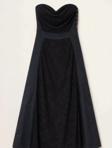 VESTIDO DE FESTA PRETO LONGO