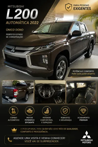Mitsubishi L200 Triton Sport GLS 2.4 CD Diesel Aut. 2022
