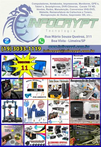 INFOCRYPT - Soluções em Tecnologia - Limeira/SP