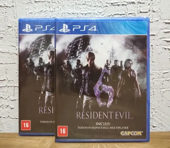 Resident Evil 6 Ps 4 Lacrado (Aceitamos seu jogo usado com pagamento)