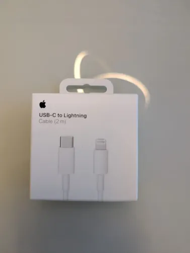 Cabo Apple USB-C para Lightning 2 Metros Lacrado