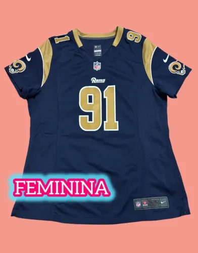 CAMISA NFL RAMS FEMININA