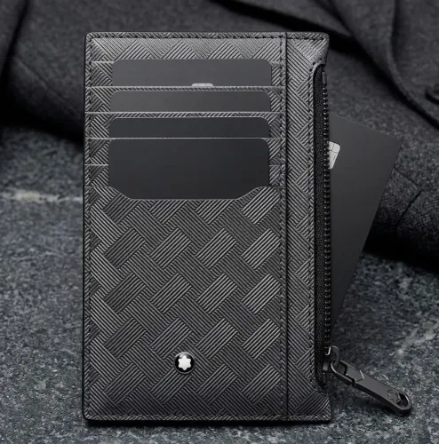 Carteira Montblanc Extreme 3.0 Cinza Escuro (Mostruário) - Com Caixa e Certificado