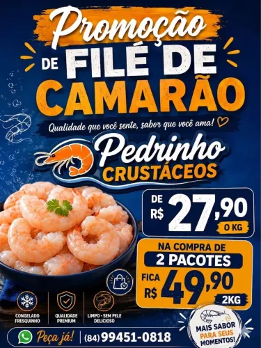 PEDRO CRUSTÁCEOS - MELHOR CAMARÃO DE MOSSORÓ, NATAL E REGIÃO 