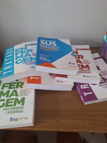 Livros Rômulo Passos Enfermagem para concursos