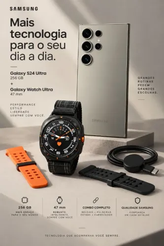 Samsung S24 Ultra + Galaxy Watch Ultra