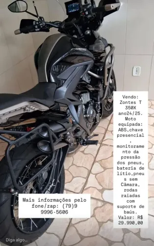 Moto conservadas e em um ótimo estado 2024/2025, com apenas 5.300 quilômetros rodados 