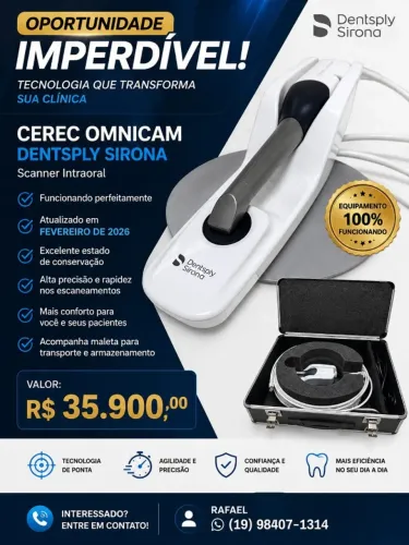 Scanner odontológico Sirona